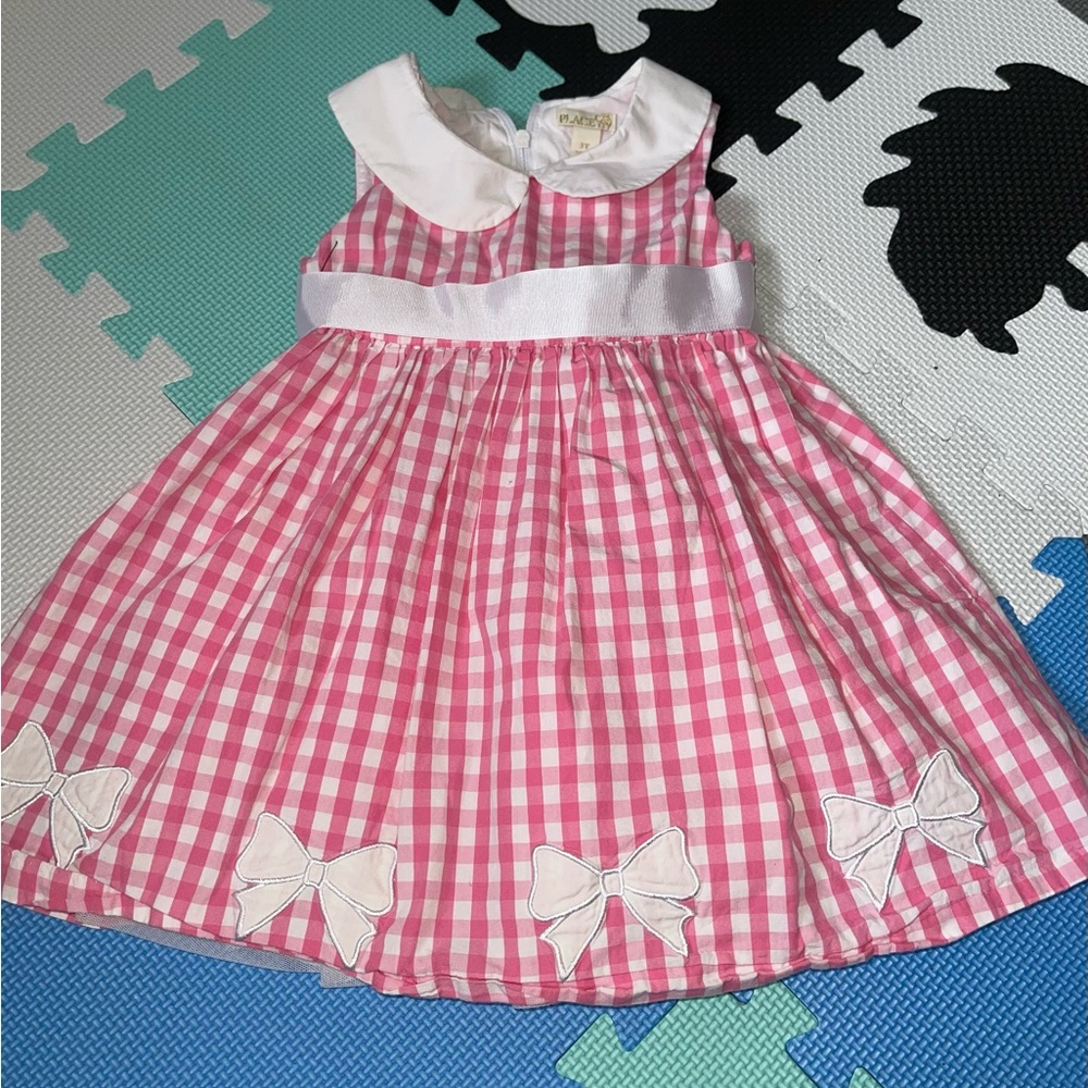 (3x$15) Bow baby dress Place 89 3T